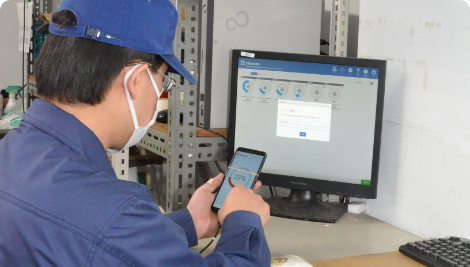 リユース品の機能チェック